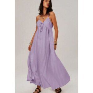 NWT Lavender Halter Lightweight Sundress